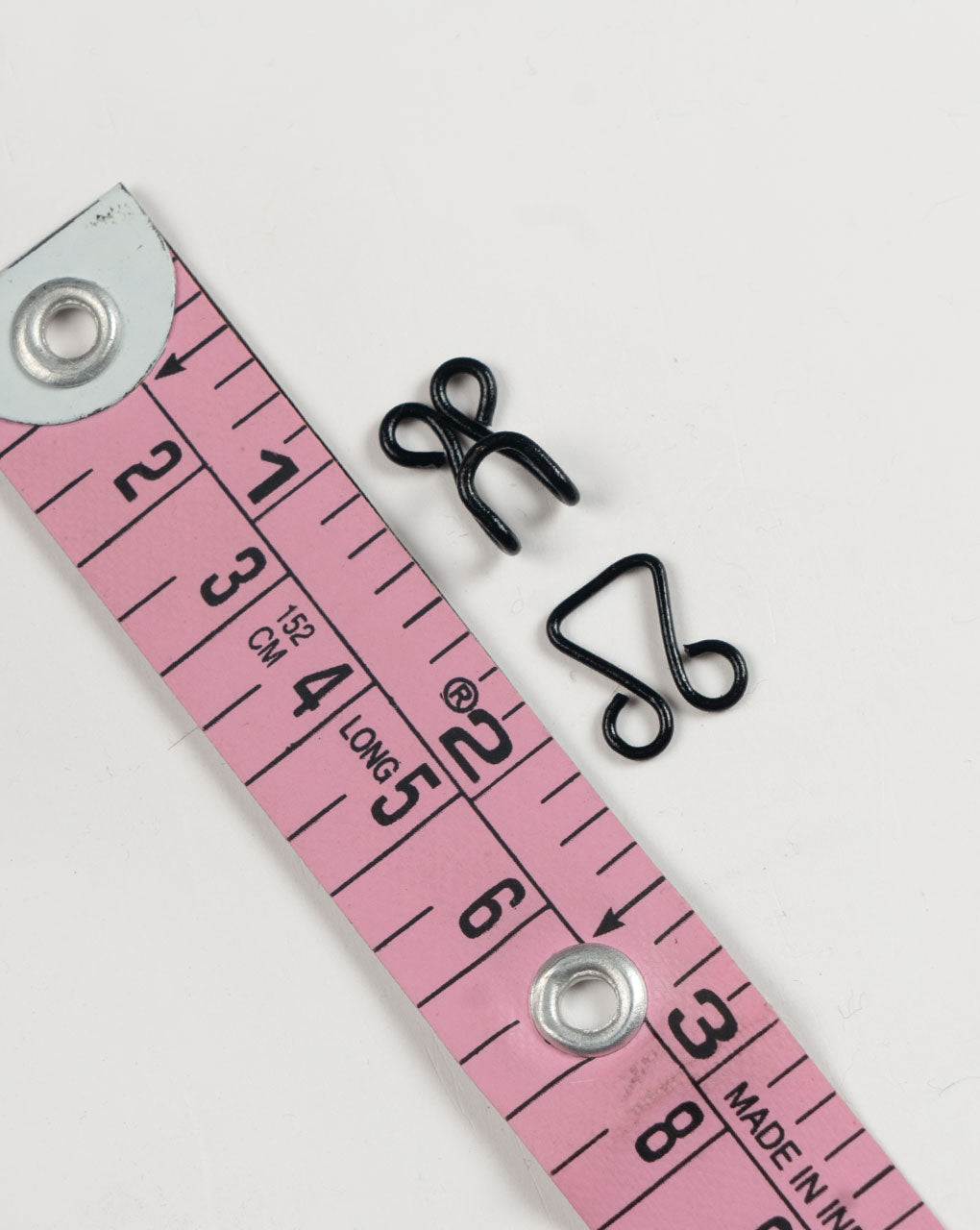 Black Metal Hook-Eye ( Set Of 10 ) - Fabriclore.com