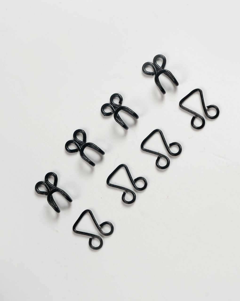 Black Metal Hook-Eye ( Set Of 10 ) - Fabriclore.com