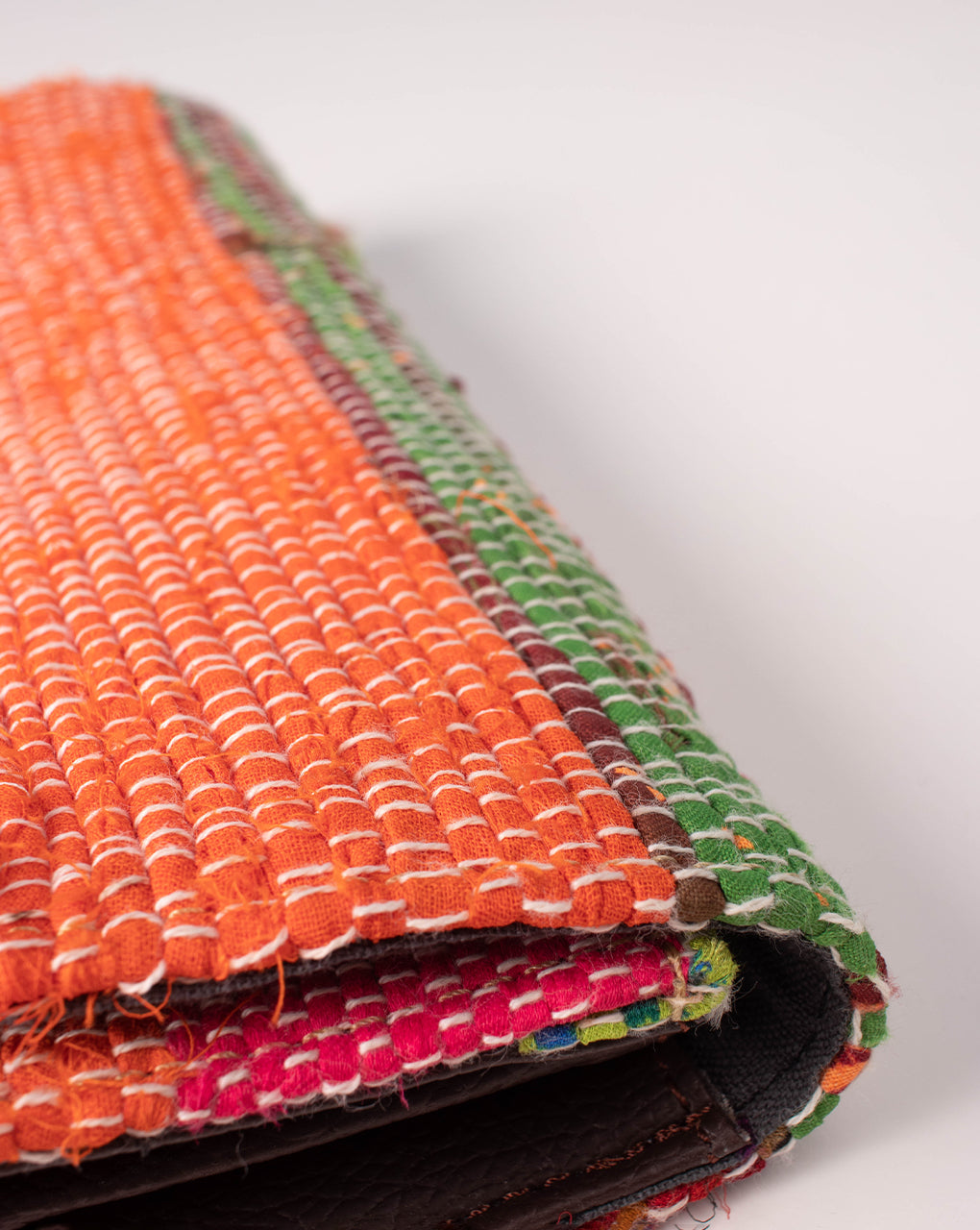 Handcrafted Rug Clutch - Fabriclore.com