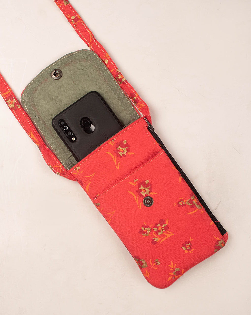 Mobile Pouch Cum Wallet - Fabriclore.com