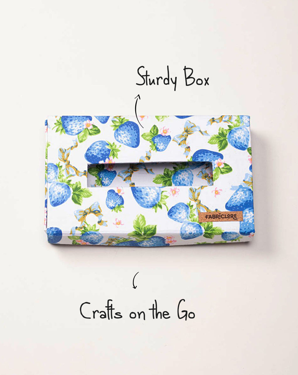 Collapsible Tissue Box Dispenser - Fabriclore.com