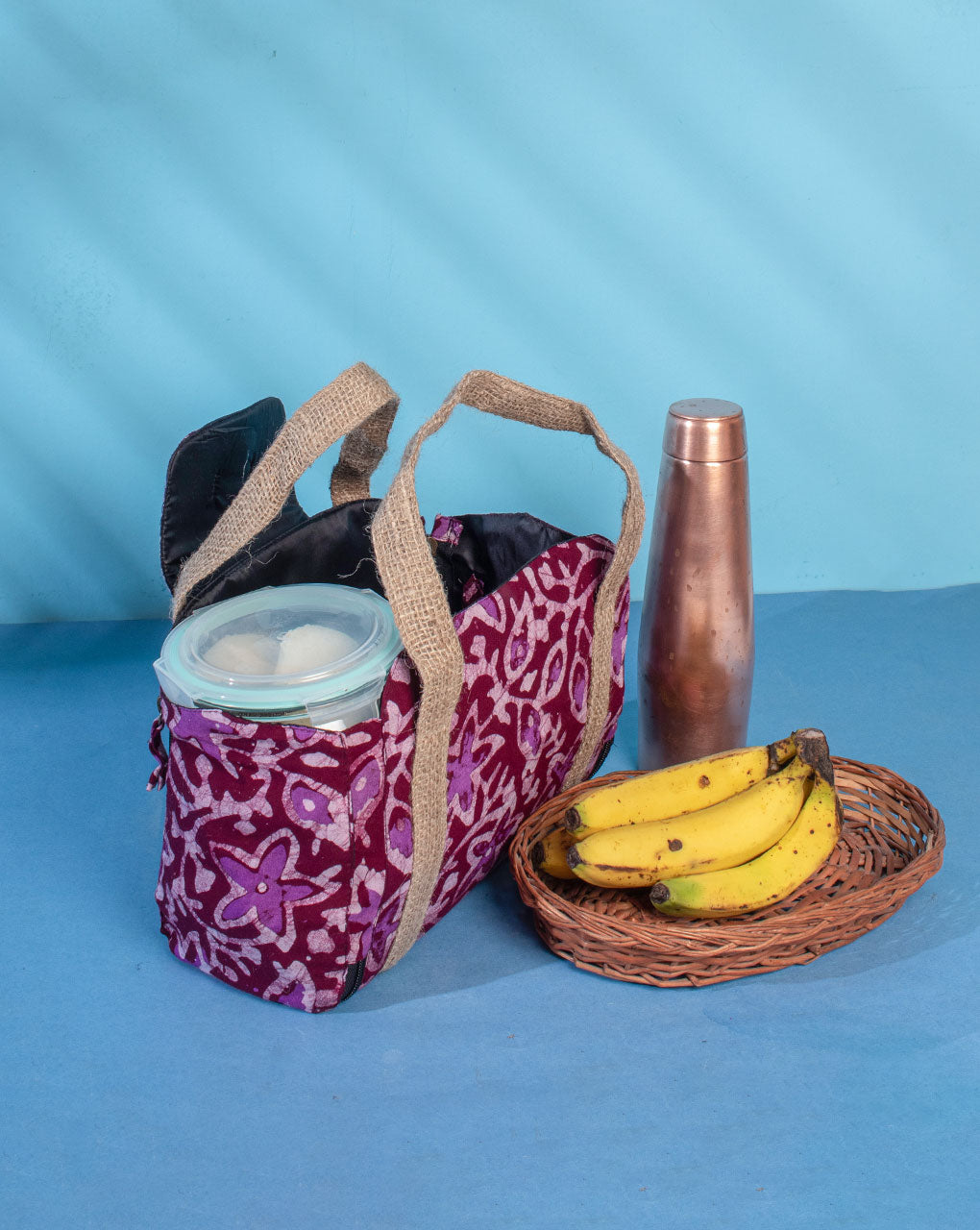 Multi-Utility Batik Lunch Bag - Fabriclore.com