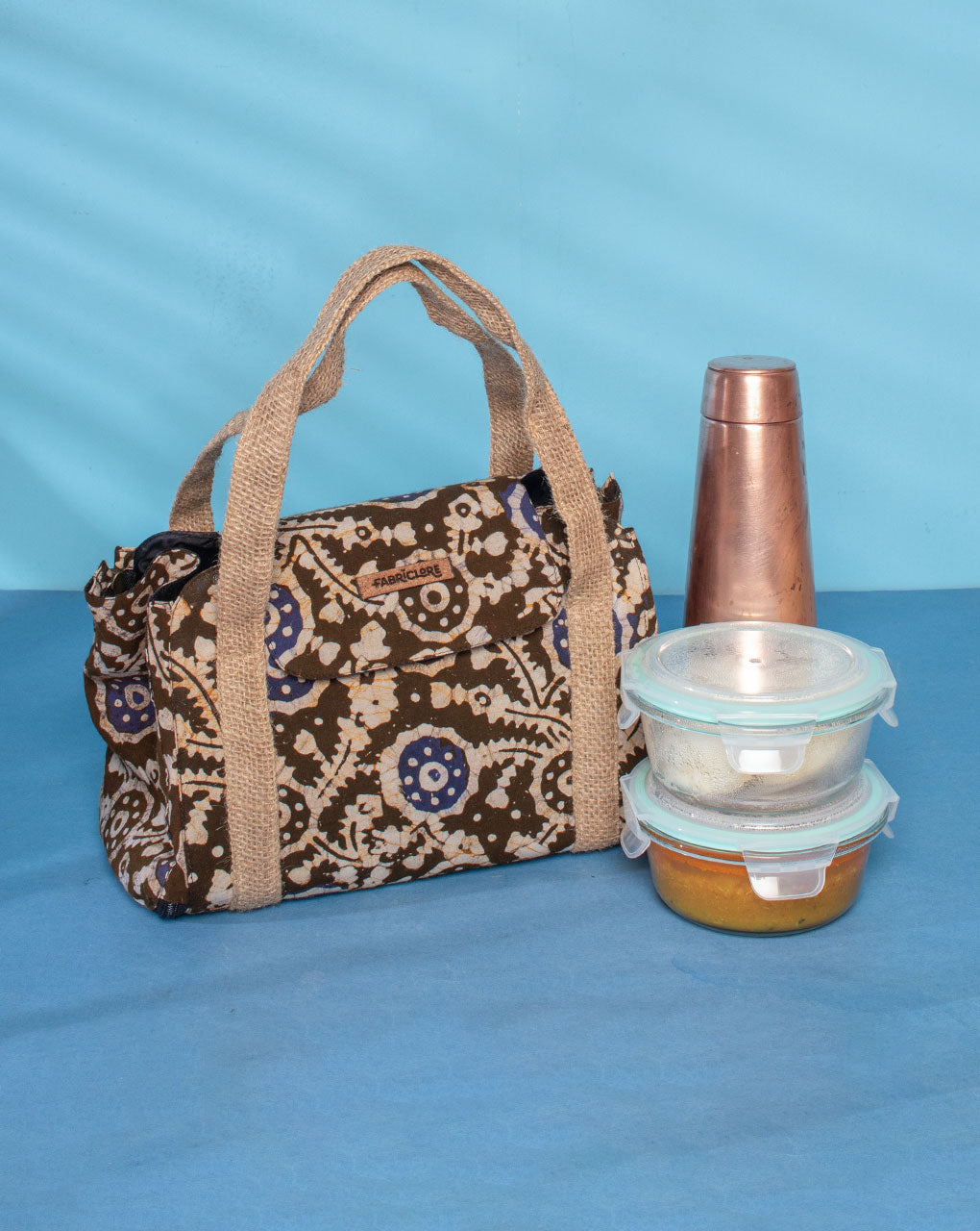 Multi-Utility Batik Lunch Bag - Fabriclore.com