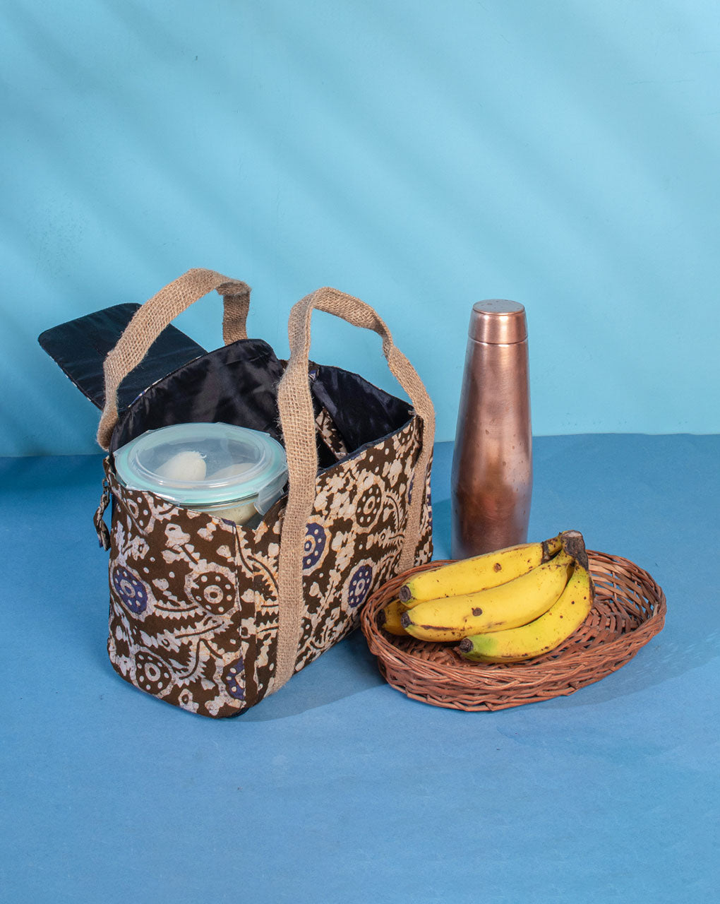 Multi-Utility Batik Lunch Bag - Fabriclore.com