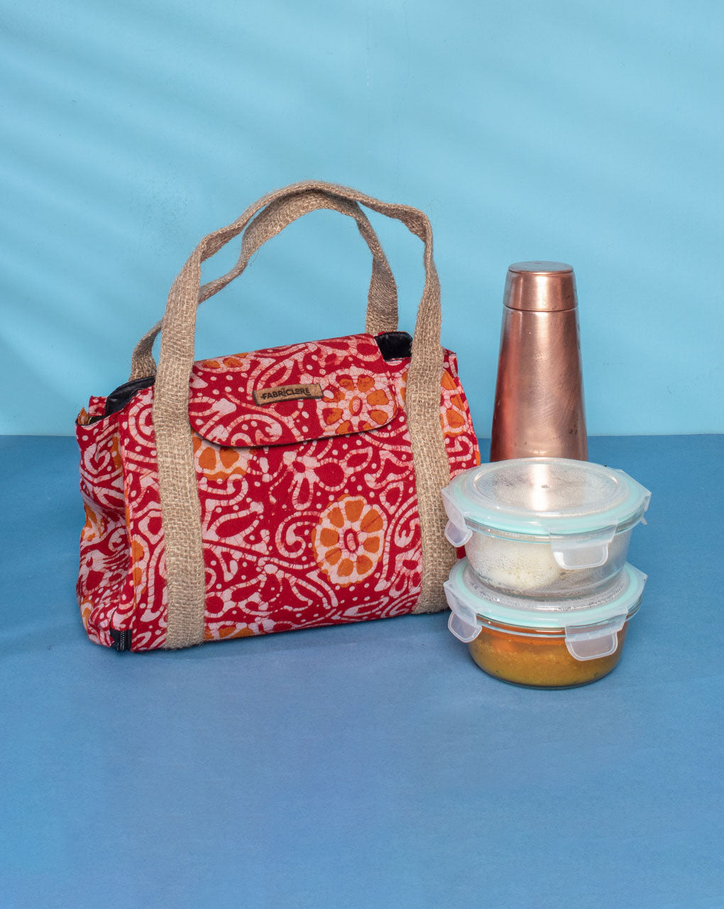 Multi-Utility Batik Lunch Bag - Fabriclore.com