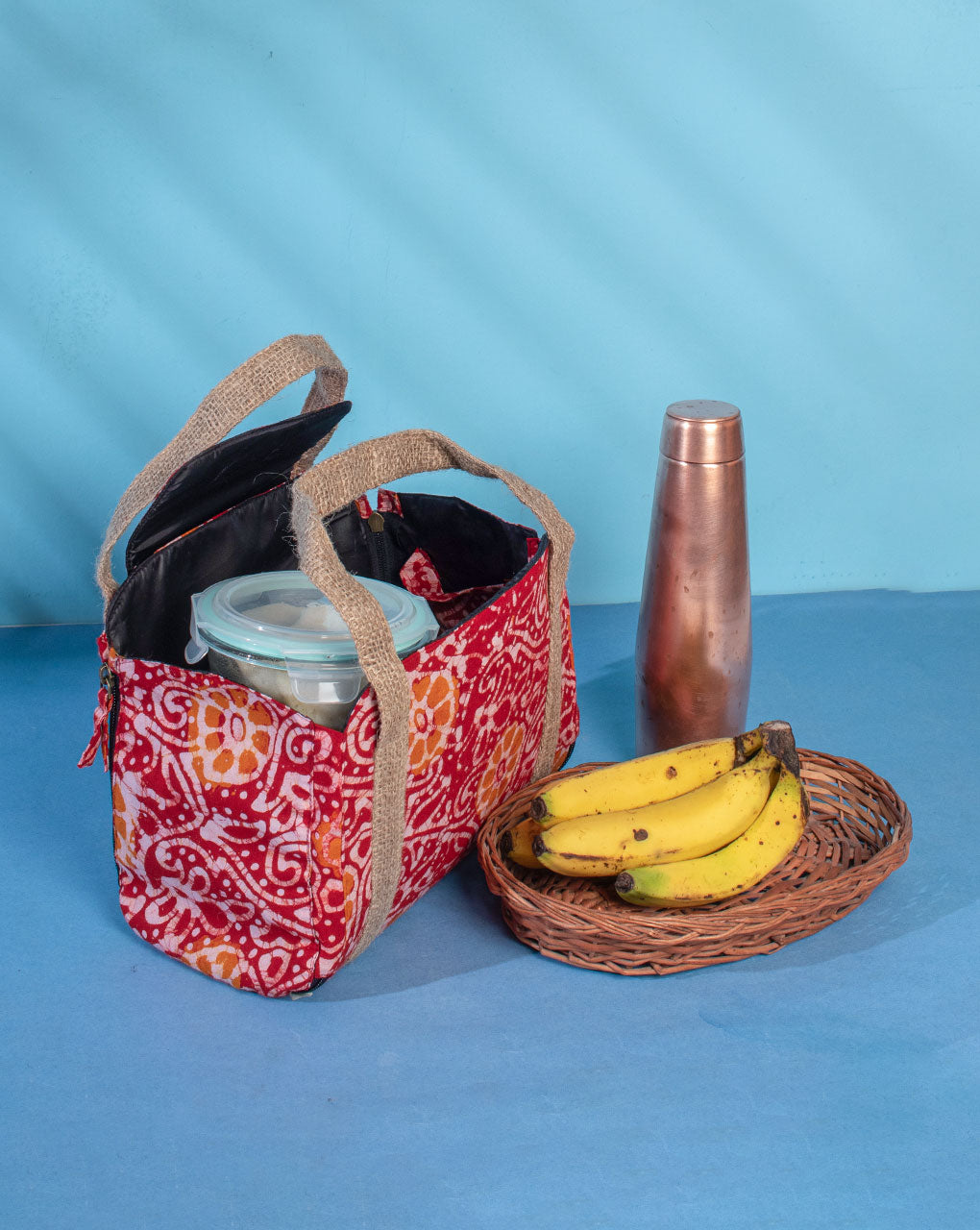 Multi-Utility Batik Lunch Bag - Fabriclore.com