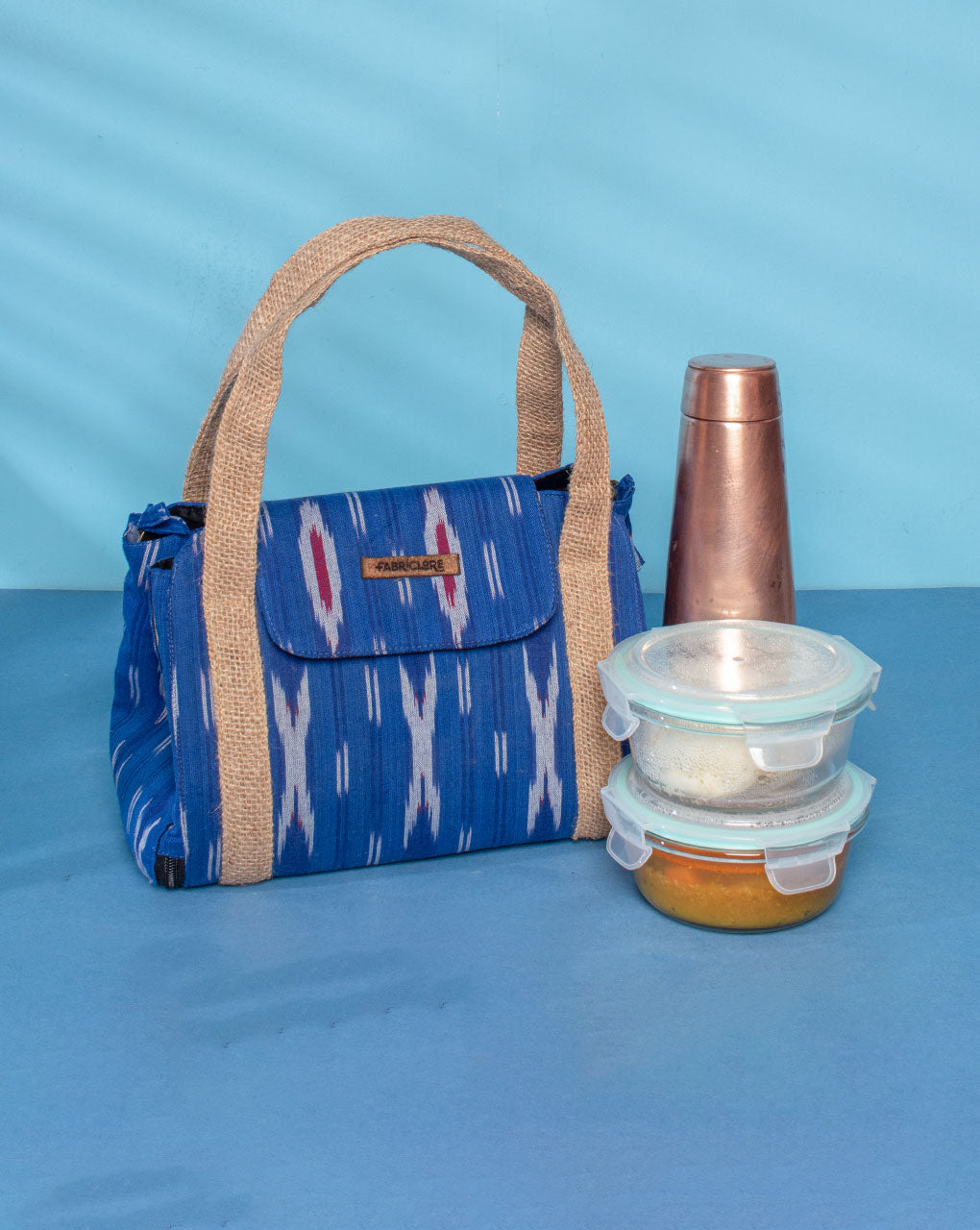 Multi-Utility Ikat Lunch Bag - Fabriclore.com