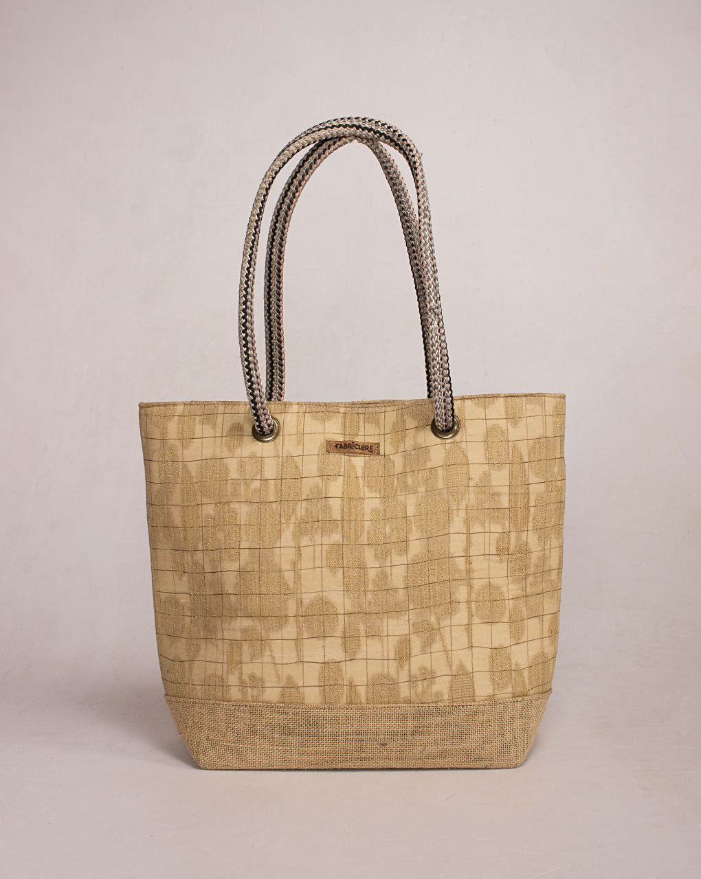 Handcrafted Jute Tote Bag - Fabriclore.com