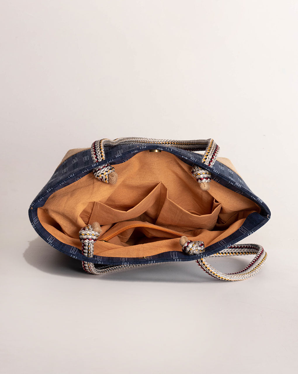 Handcrafted Jute Tote Bag - Fabriclore.com