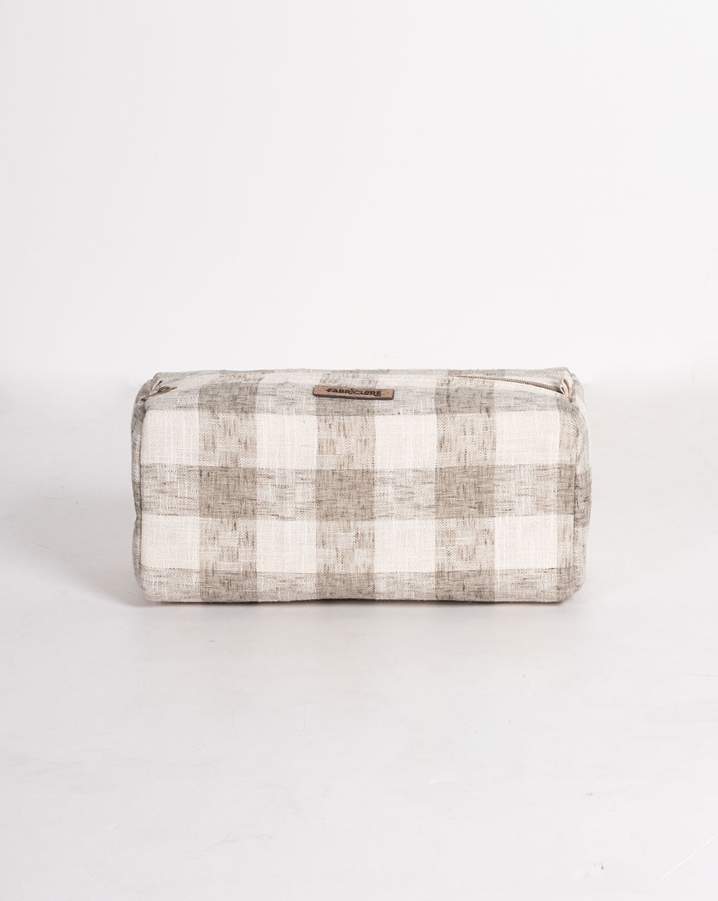 Checks Handcrafted Organiser Bag ( Set Of 2 ) - Fabriclore.com