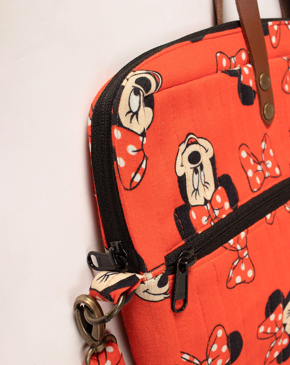 Handcrafted Quilted Laptop Bag - Fabriclore.com