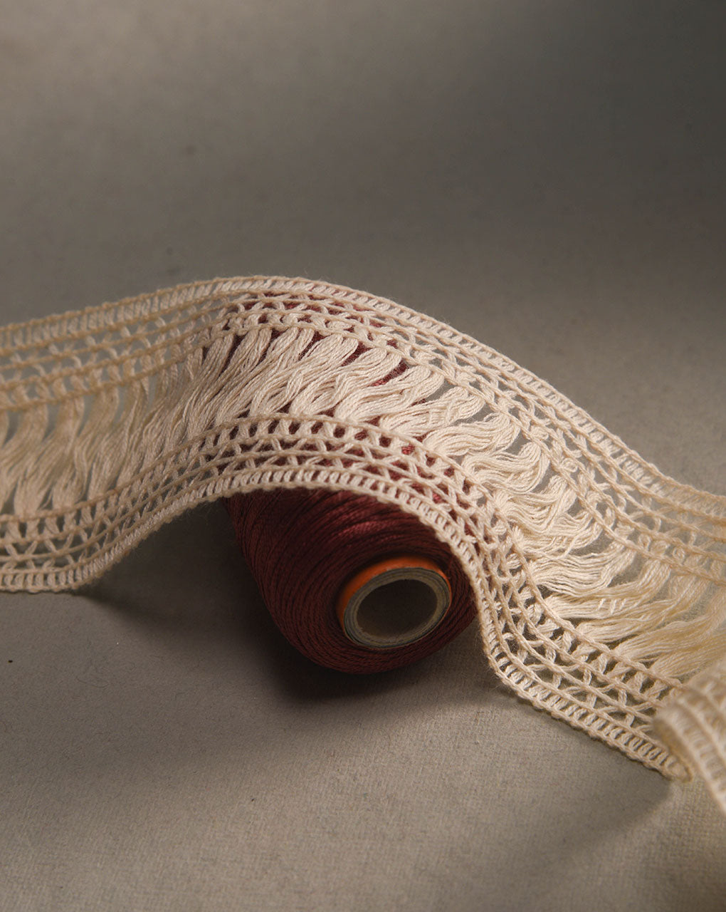 Dyeable Cotton Crochet Lace - Fabriclore.com