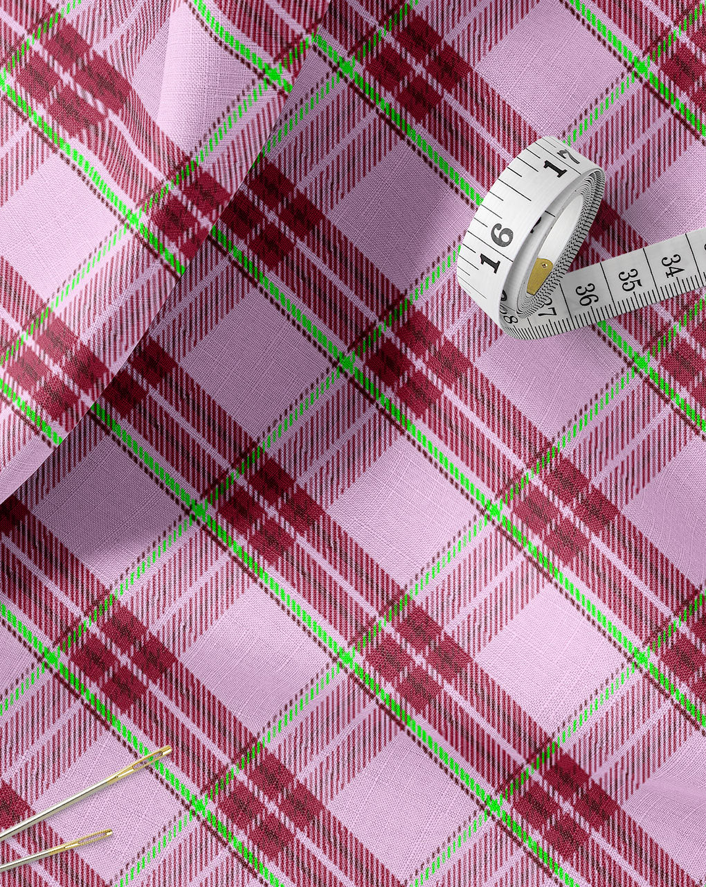 Checks Digital Print
