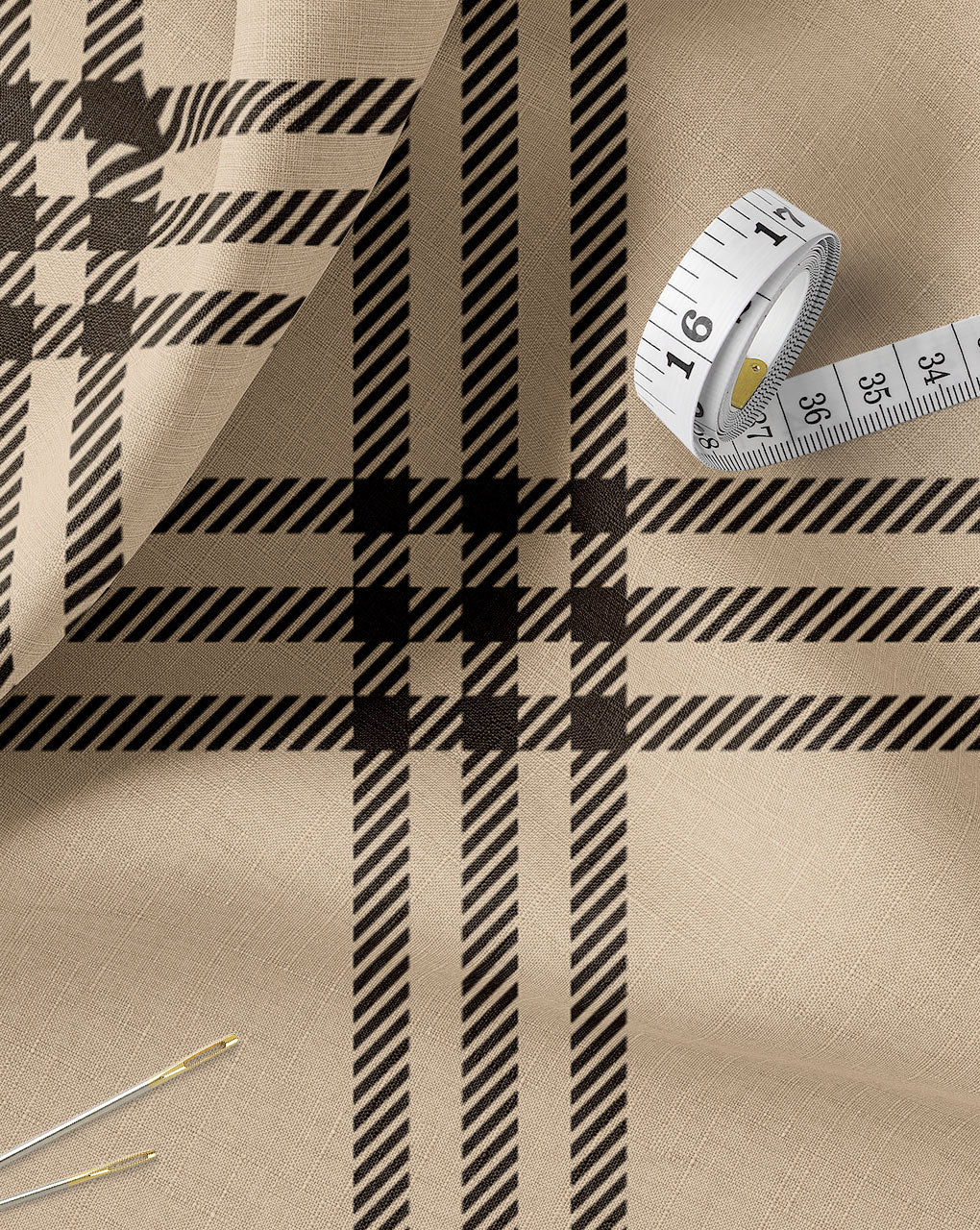 Checks Digital Print