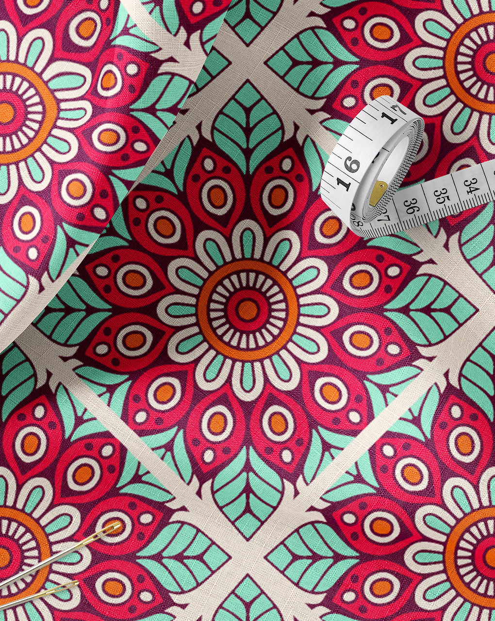 Mandala Digital Print