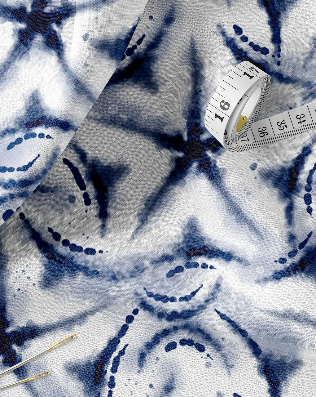 Shibori Digital Print