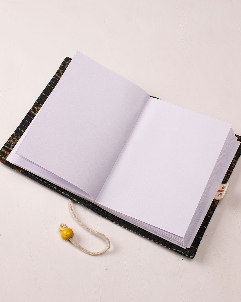 Handmade Ajrak Hand Block Cotton Fabric Cover Pocket Diary - Fabriclore.com