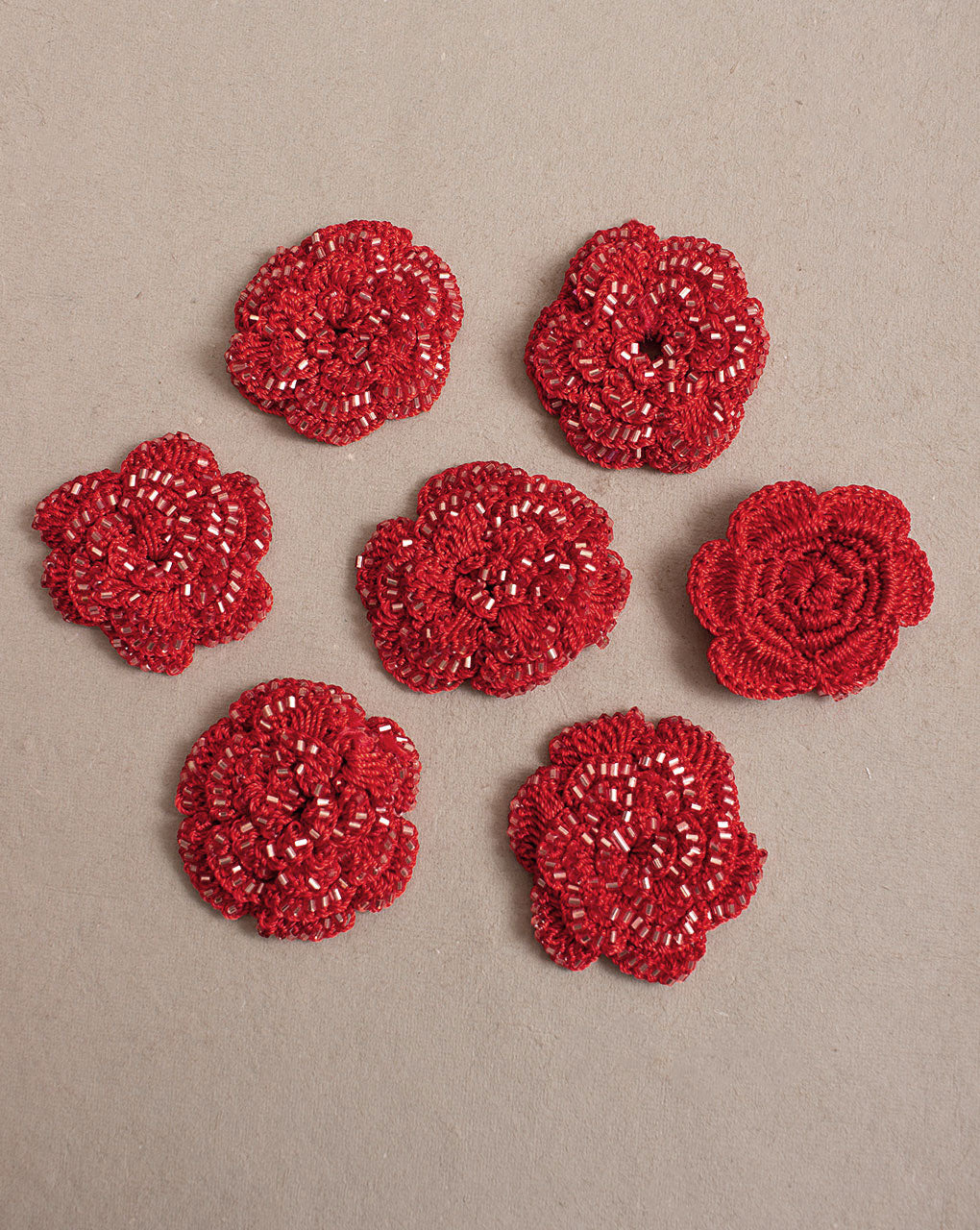 Cotton Handcrafted Floral Patch - Fabriclore.com