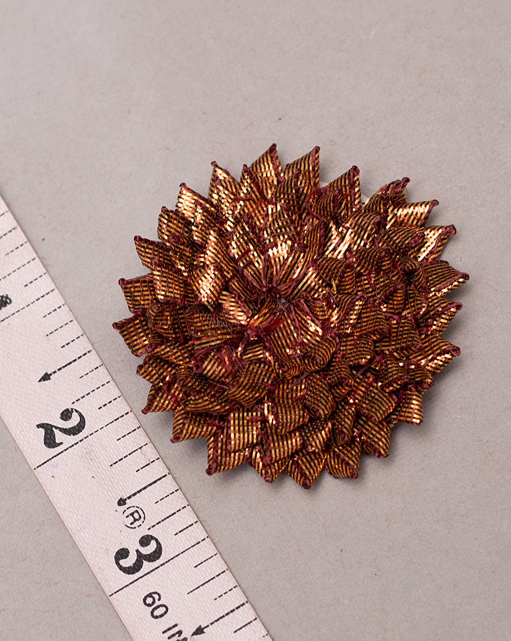 Floral Gota Handmade Patch ( 1Pc. ) - Fabriclore.com