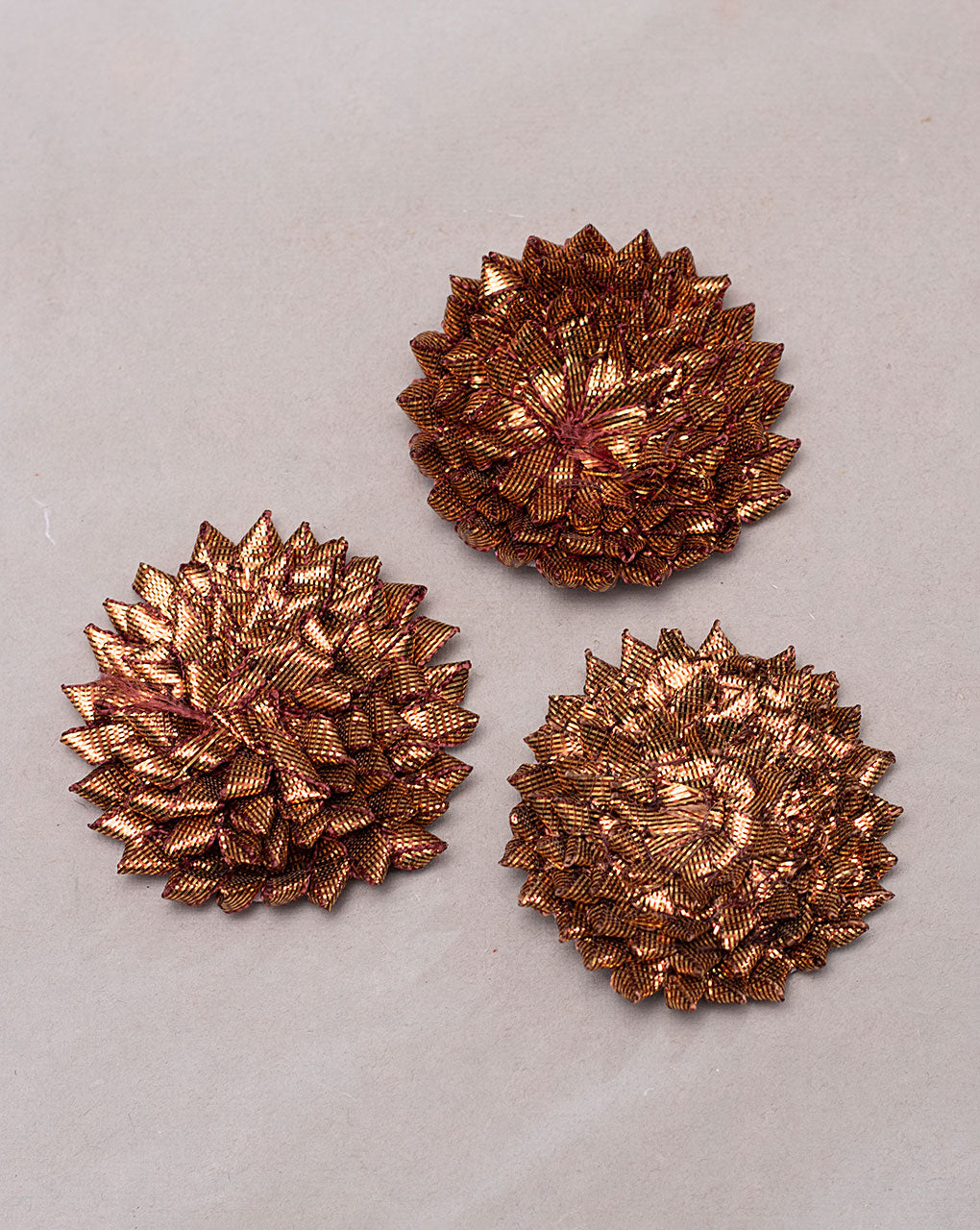 Floral Gota Handmade Patch ( 1Pc. ) - Fabriclore.com