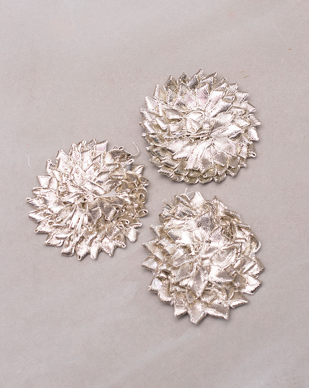 Floral Gota Handmade Patch ( 1Pc. ) - Fabriclore.com