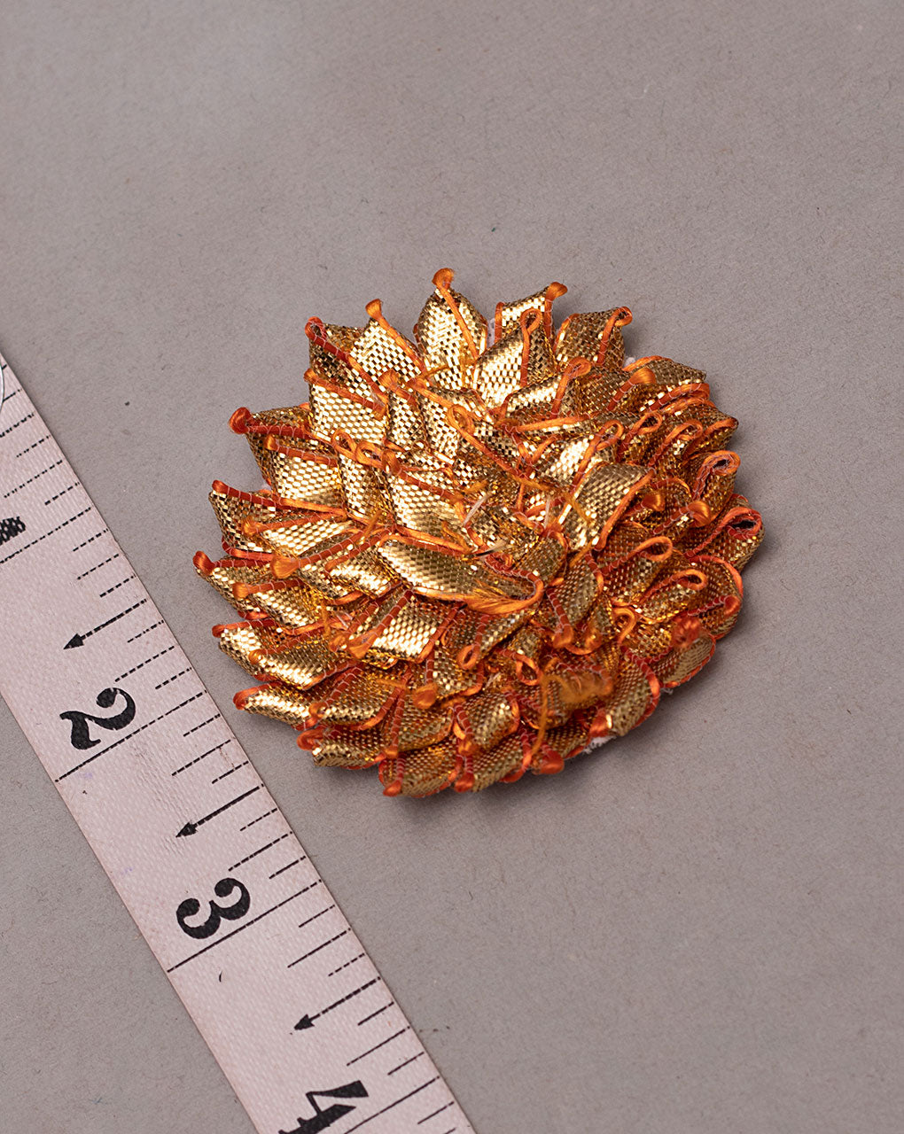 Floral Gota Handmade Patch ( 1Pc. ) - Fabriclore.com