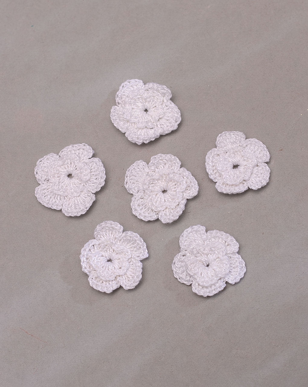 Dyeable Crochet Hand Embroidered Patch ( 1Pc. ) - Fabriclore.com