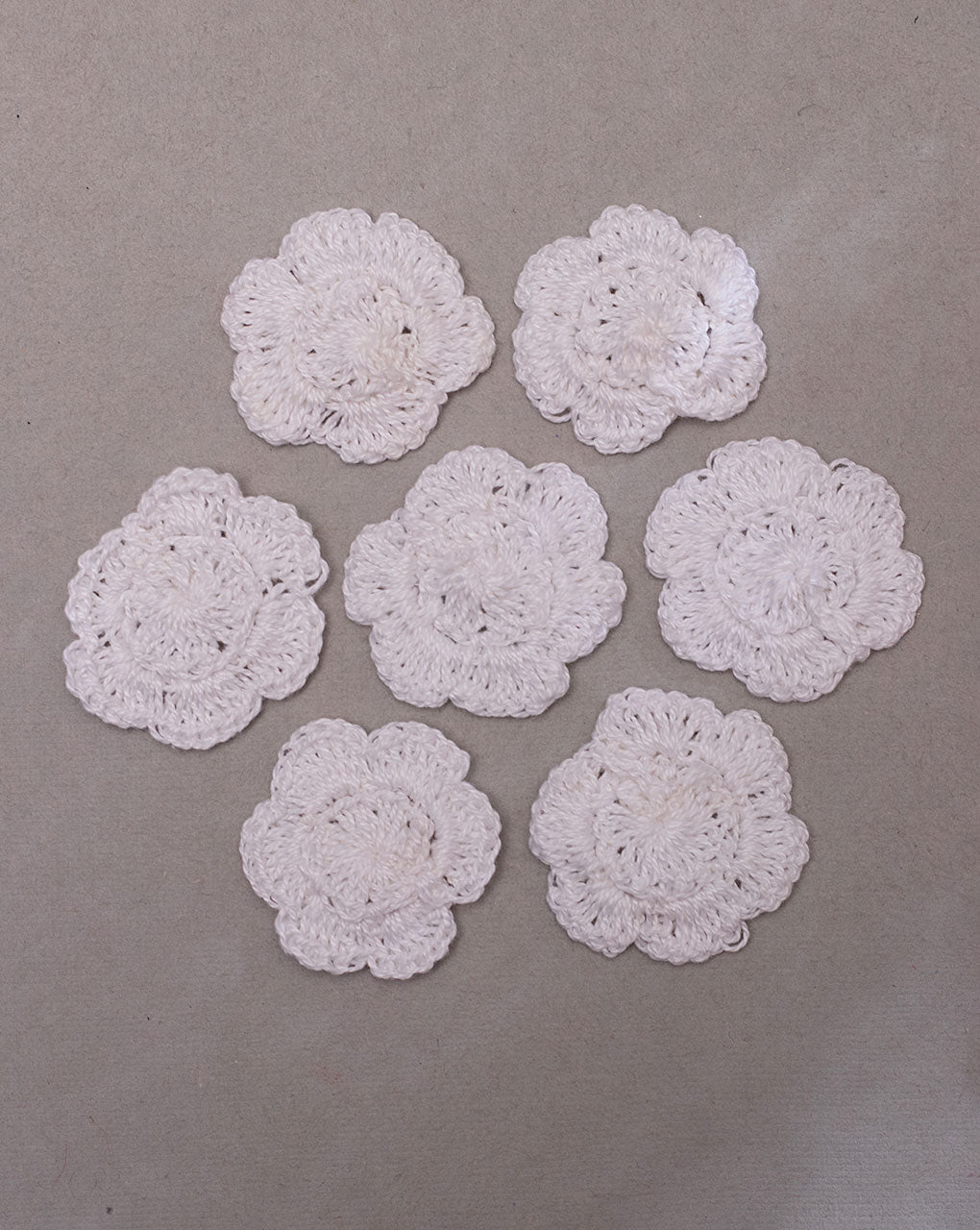Dyeable Crochet Hand Embroidered Patch ( 1Pc. ) - Fabriclore.com