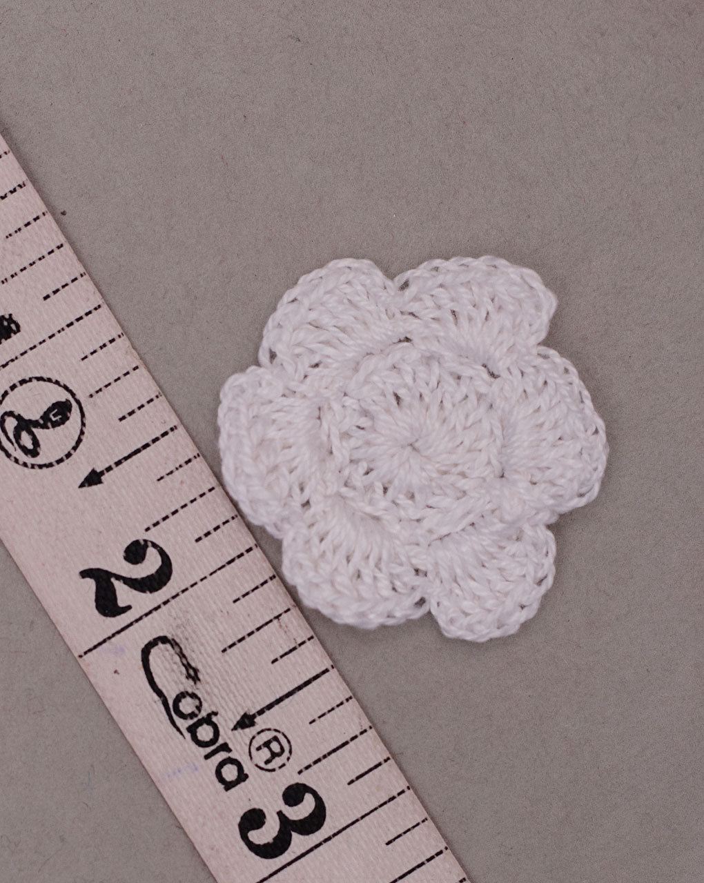Dyeable Crochet Hand Embroidered Patch ( 1Pc. ) - Fabriclore.com