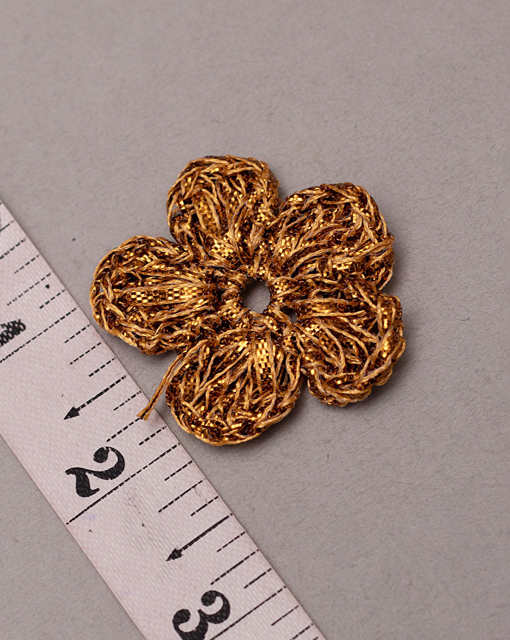 Floral Gota Handmade Patch ( 1Pc. ) - Fabriclore.com