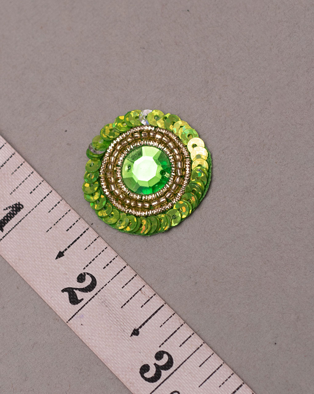 Sequins Handmade Floral Patch ( 1Pc. ) - Fabriclore.com