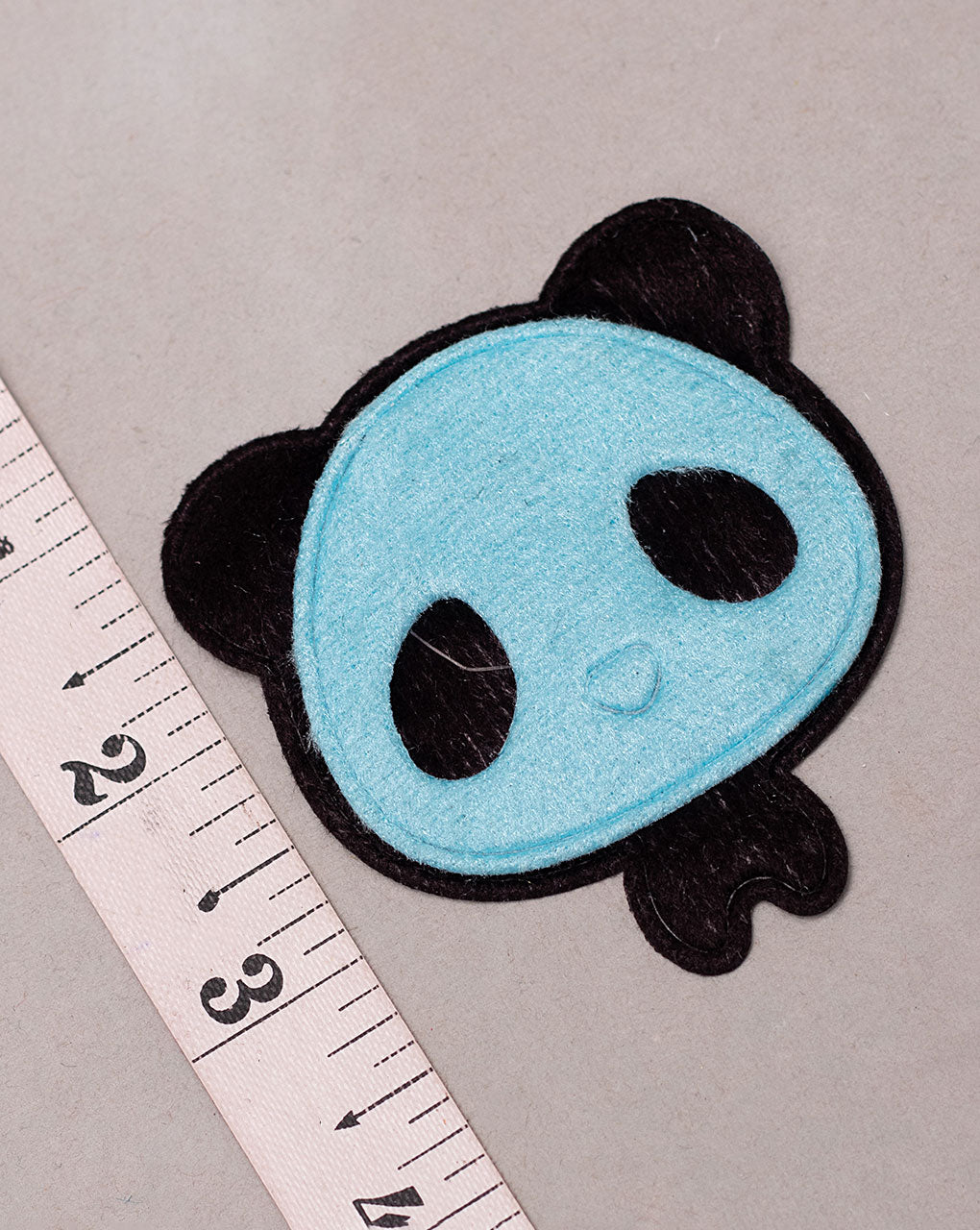 Panda Felt Handmade Patch ( 1Pc. ) - Fabriclore.com
