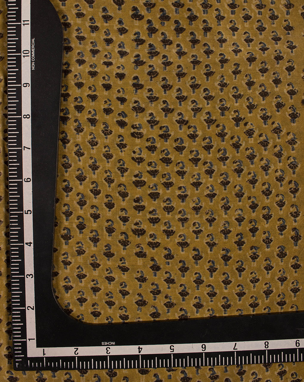 Authentic Fadat Hand Block Natural Dye Mercerized Chanderi Fabric - Fabriclore.com