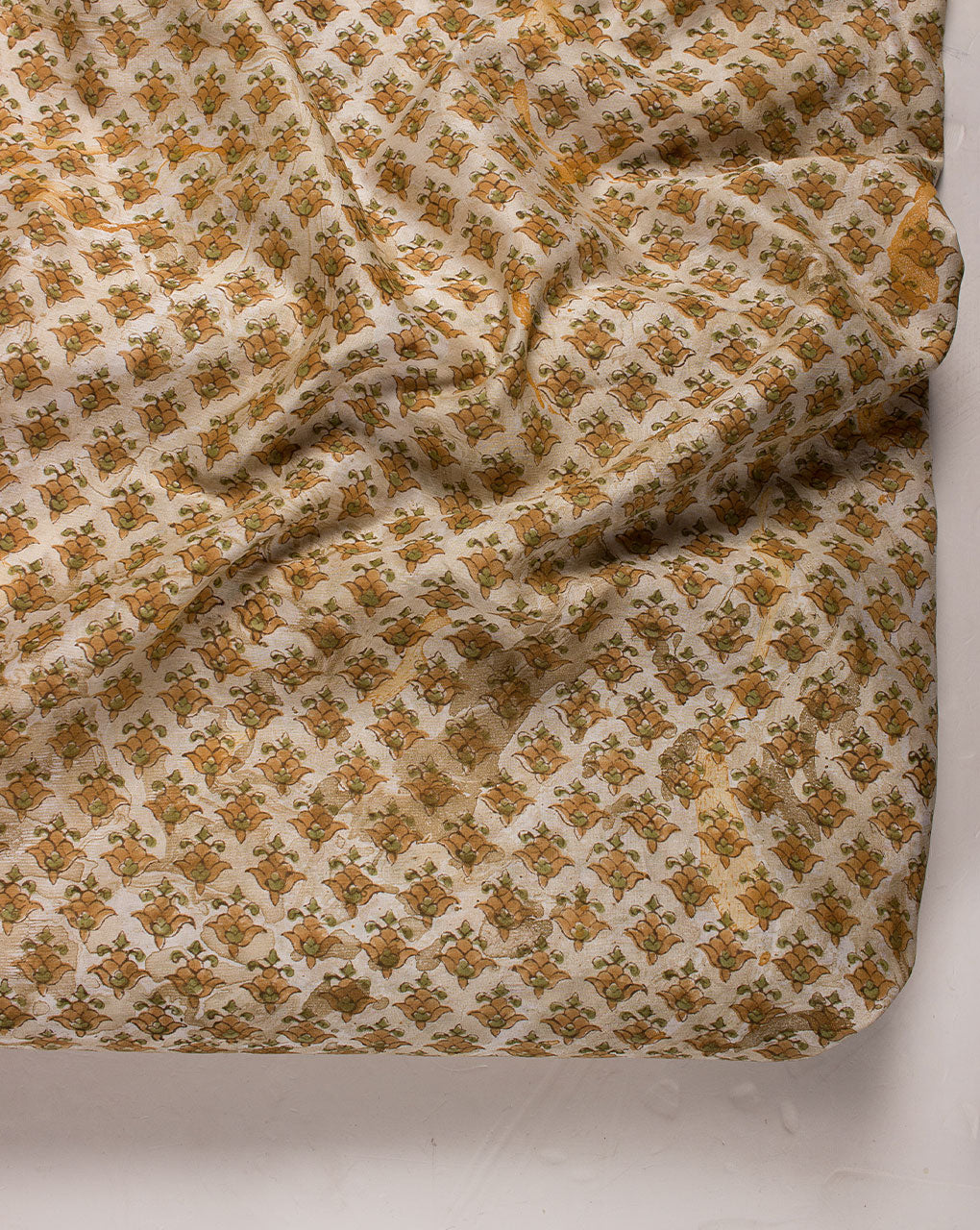 BROWN + GOLD MONOGRAM FABRIC | KOOBOXSHOP