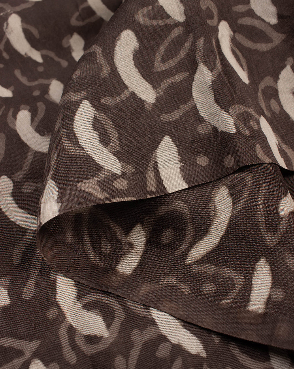 Kashish Hand Block Mercerized Chanderi Fabric - Fabriclore.com