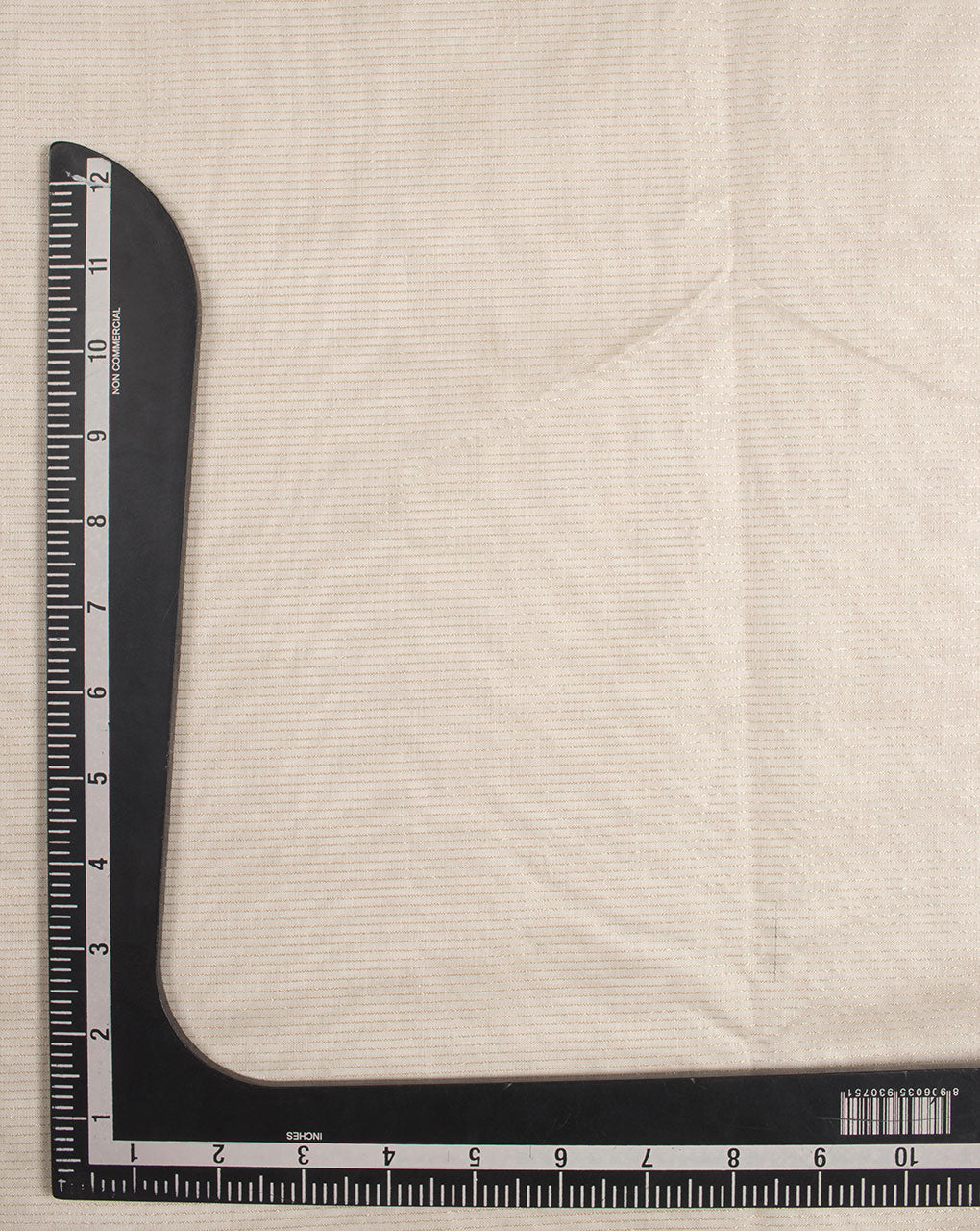 Off-White Zari Stripes Woven Zari Border Dyeable Chanderi Fabric - Fabriclore.com