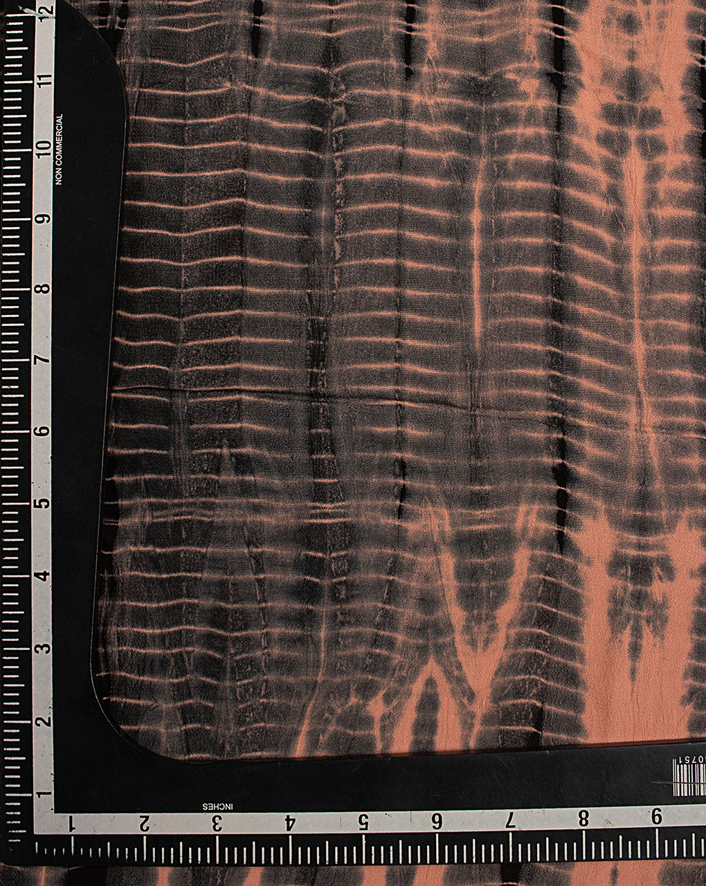 ( Pre Cut 90 CM ) Hand Block Moss Crepe Fabric