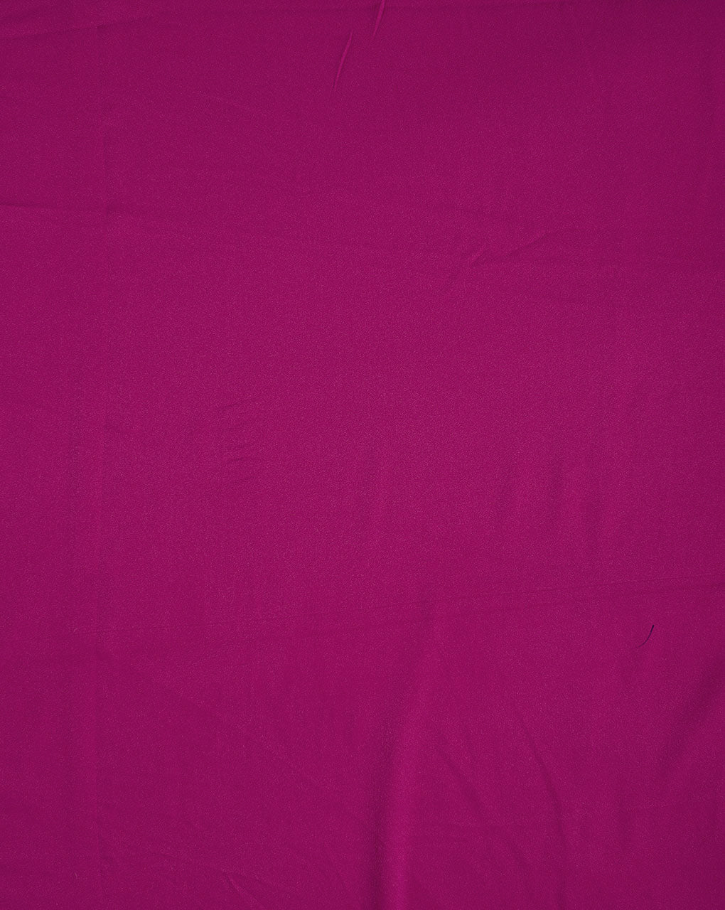 Fuchsia Plain Crepe Fabric