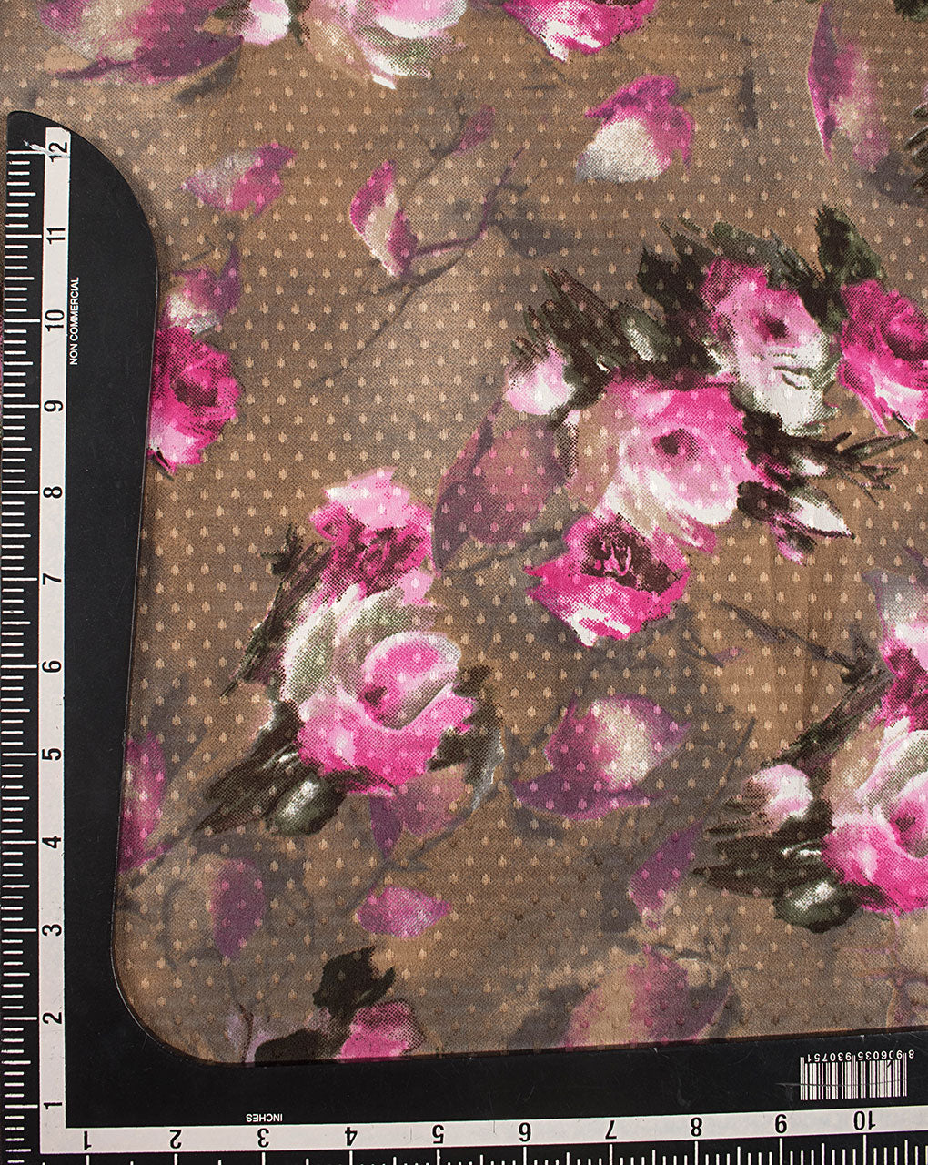 Screen Print Dobby Crepe Fabric - Fabriclore.com