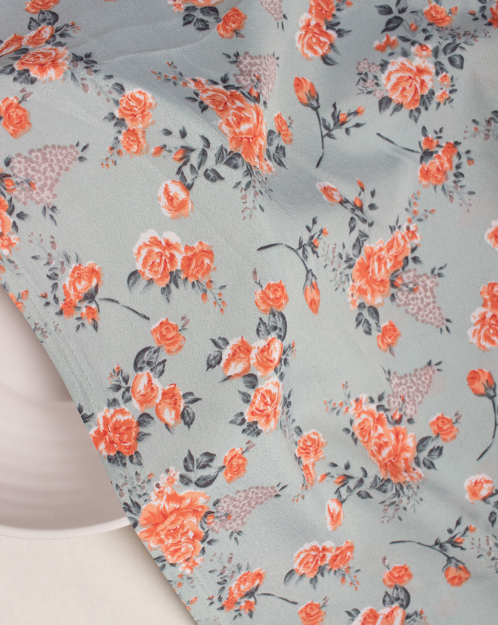 Screen Print Crepe Fabric