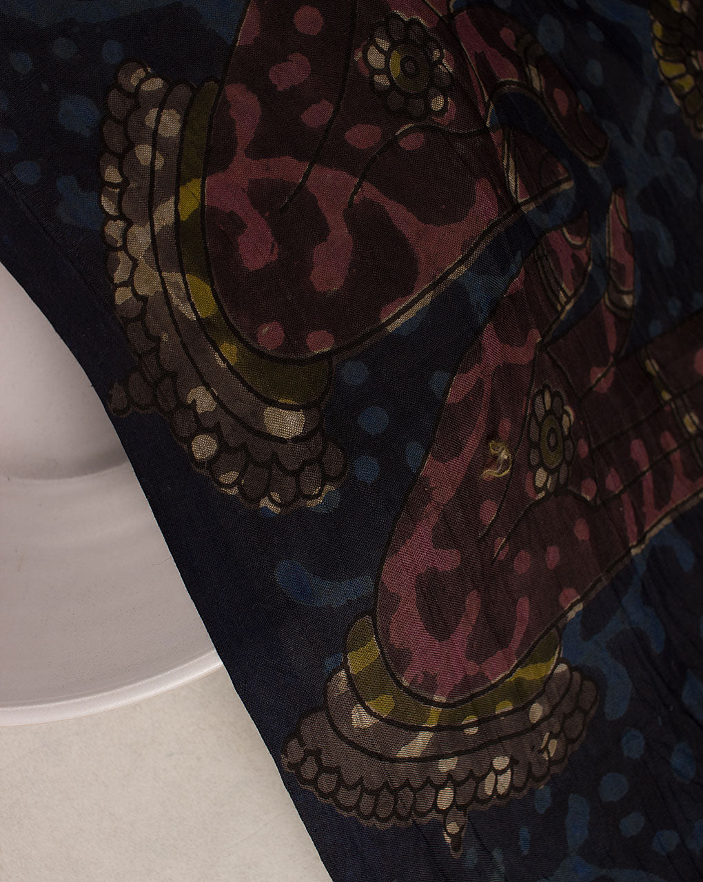 Kashish Hand Block Cotton Silk Fabric