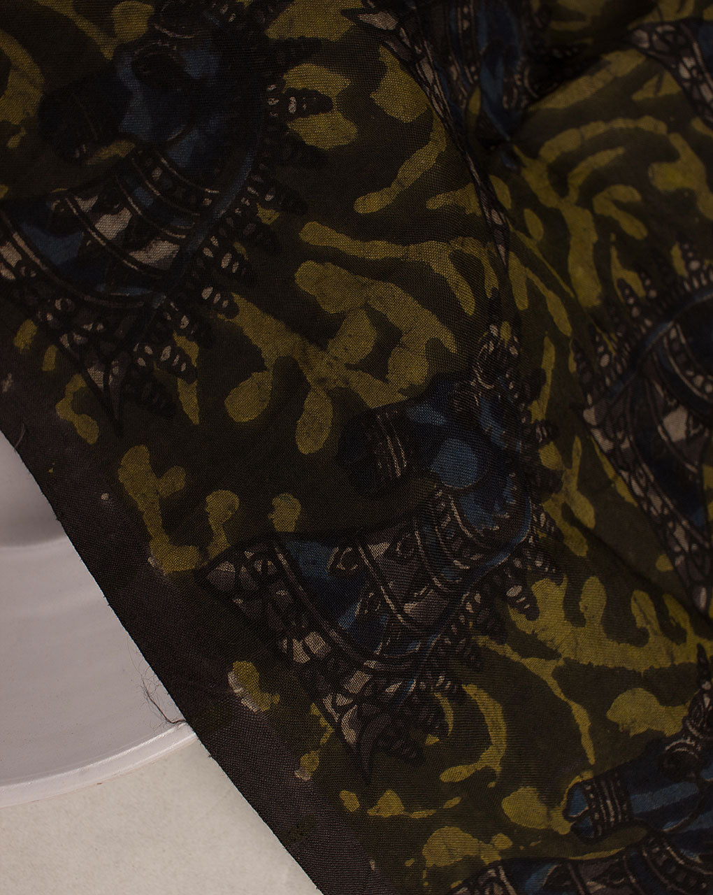 Kashish Hand Block Cotton Silk Fabric