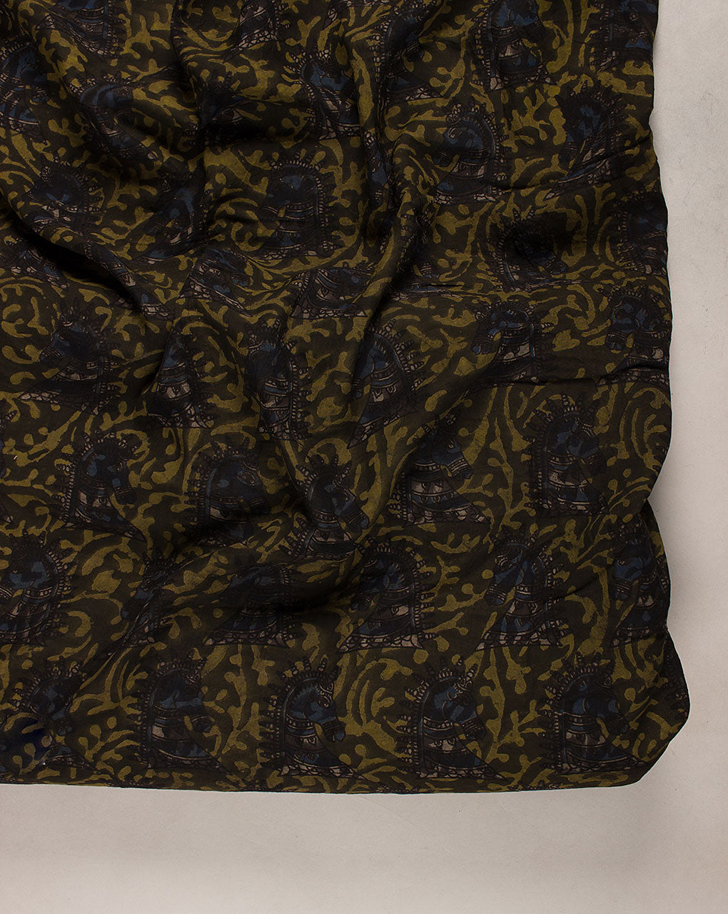 Kashish Hand Block Cotton Silk Fabric