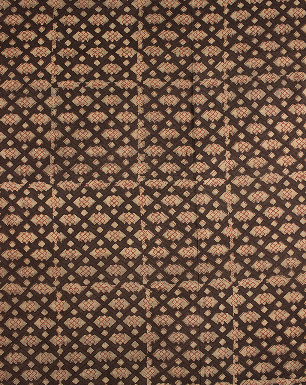 Akola Hand Block Cotton Fabric - Fabriclore.com