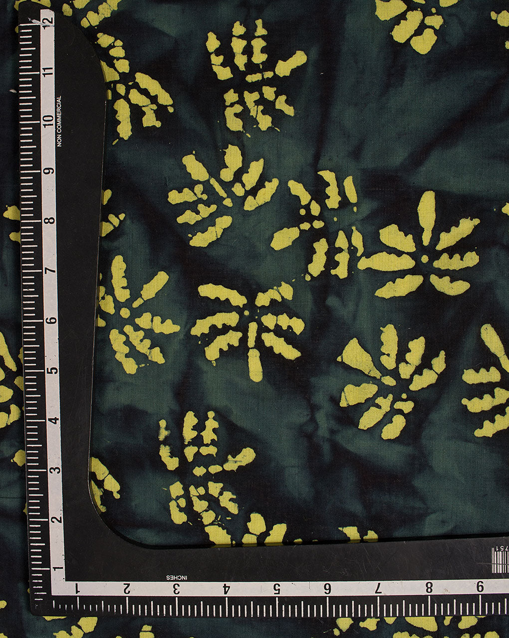 Wax Batik Hand Block Loom Textured Cotton Fabric