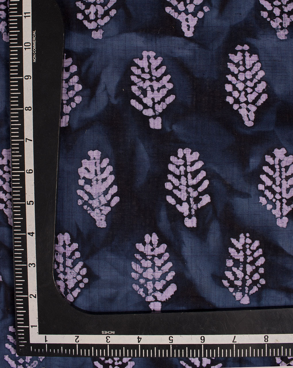 Wax Batik Hand Block Loom Textured Cotton Fabric