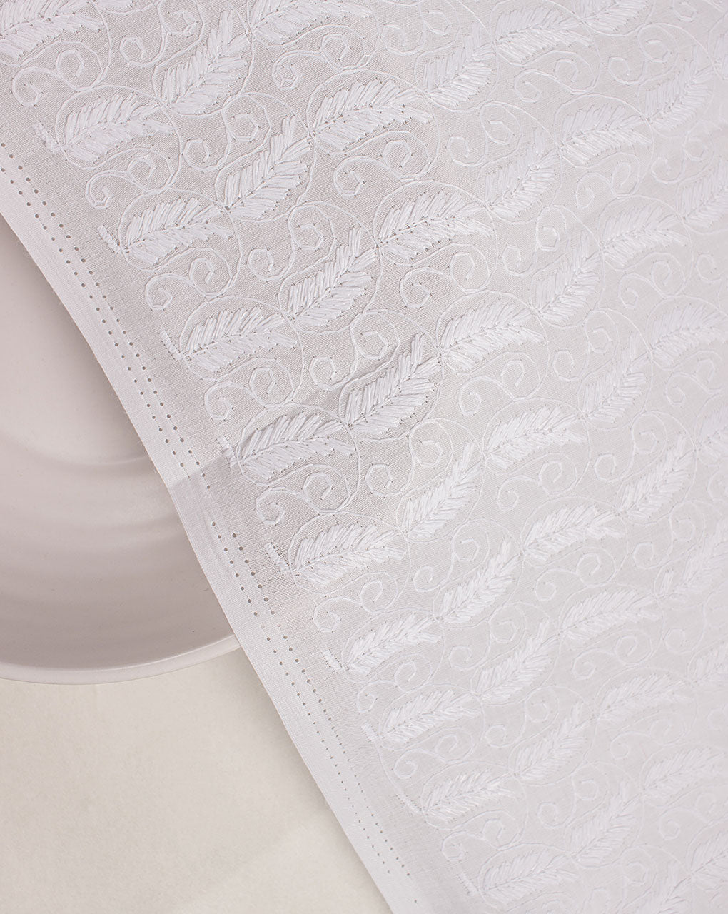 Embroidered Cotton Fabric