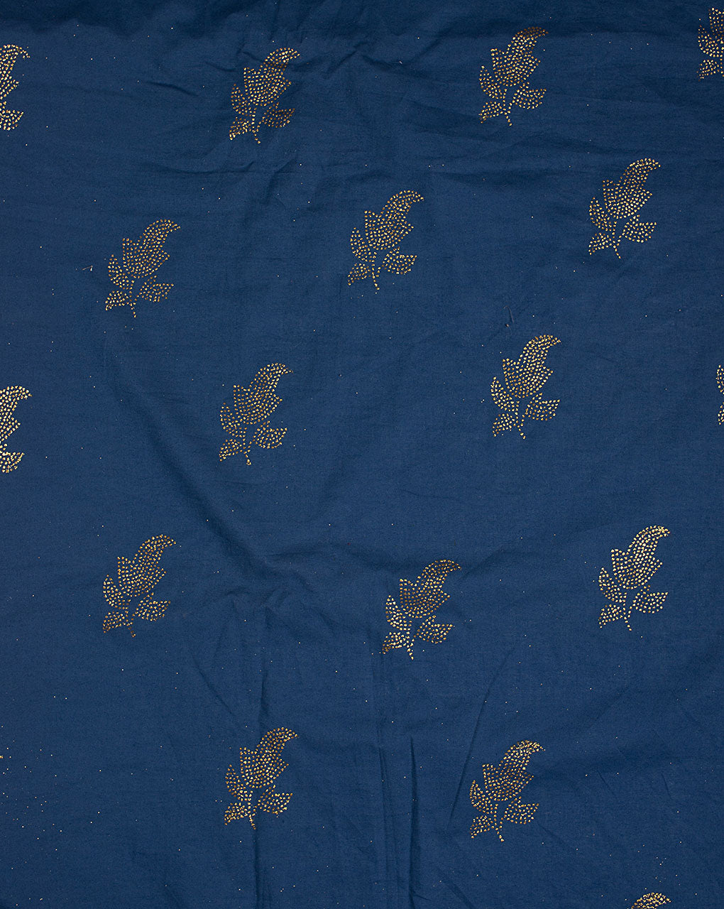 Gold Block Cotton Fabric