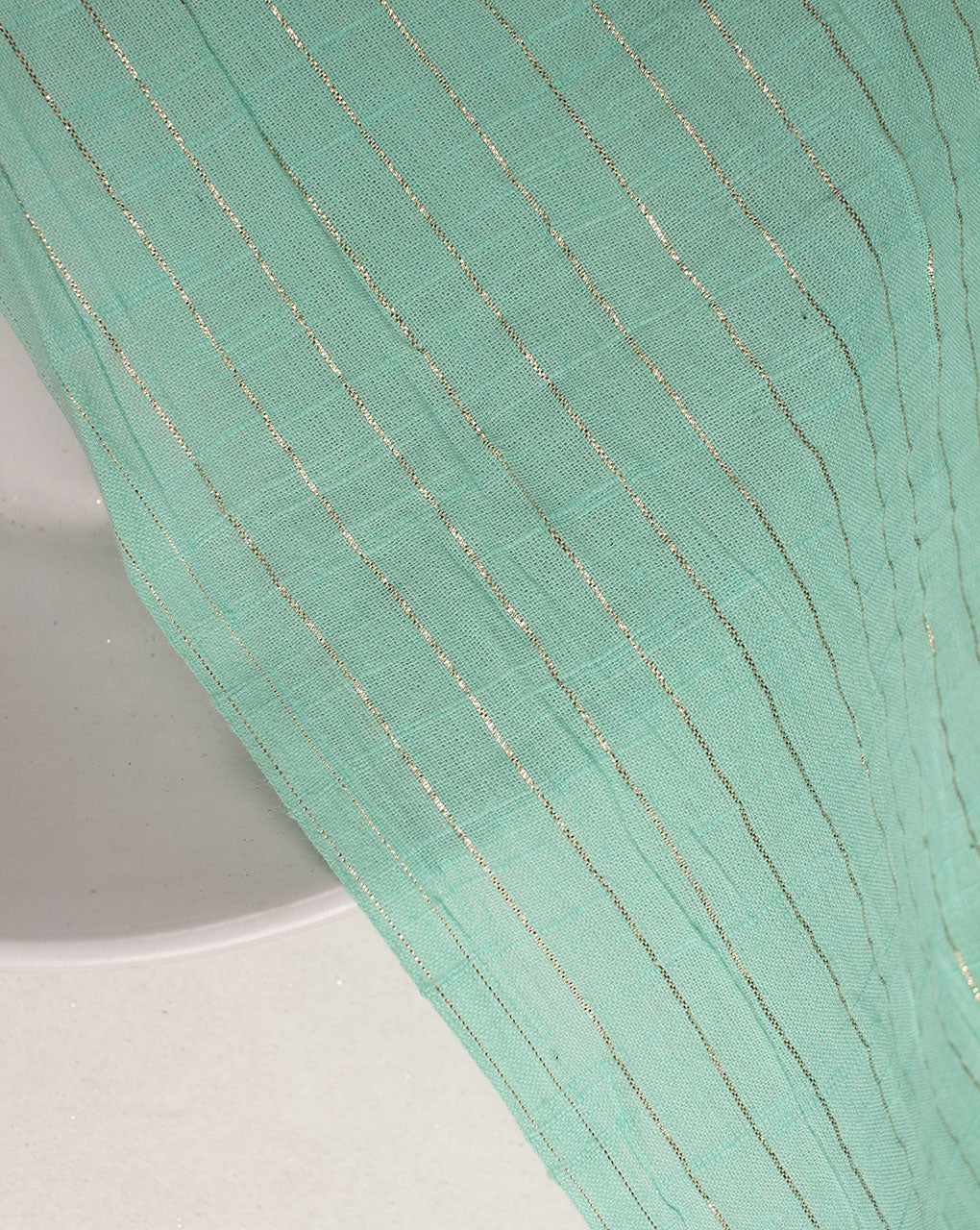 Lurex Loom Textured Cotton Fabric