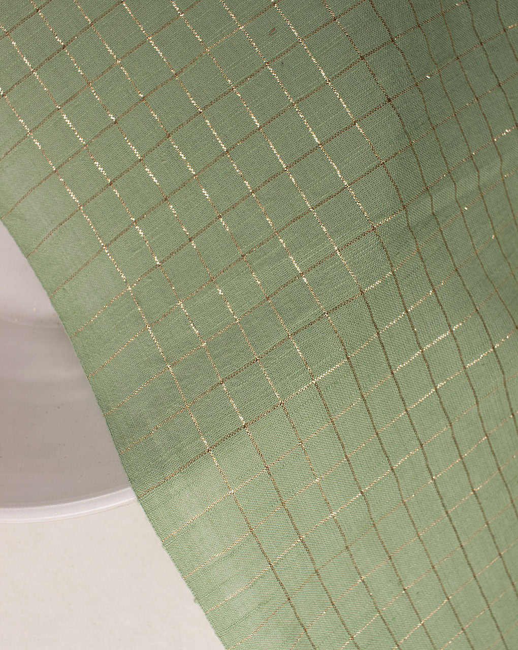 Lurex Loom Textured Cotton Fabric